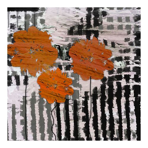 ''Orange Focus'' Canvas Wall Art