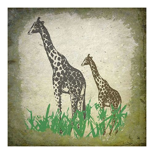 ”Giraffes” Canvas Wall Art