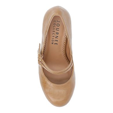 Journee Windy Women's Mary Jane High Heels
