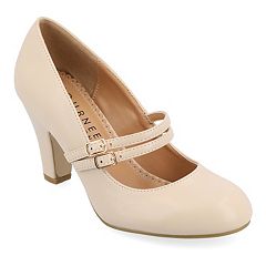 Nude best sale heels kohls