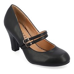 Journee collection leona women's oxford hot sale high heels