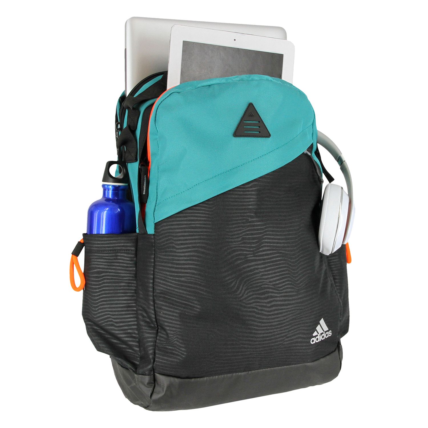 turquoise adidas backpack