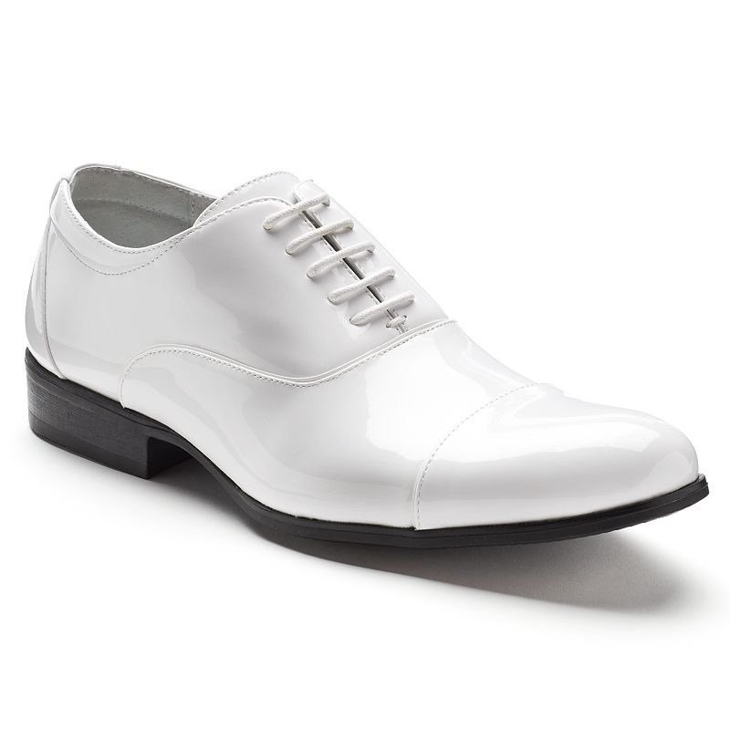 Stacy Adams Gala Men S Oxford Dress Shoes Size 14 Wide White Pretty Long Us