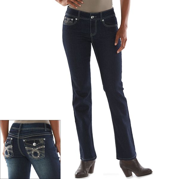 Kohl's Apt. 9 Women's Apt. 9® Tummy Control Ankle Jeans 44.00