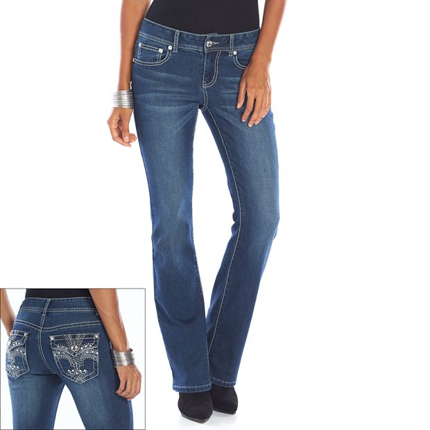 Women s Apt. 9 Embellished Bootcut Jeans