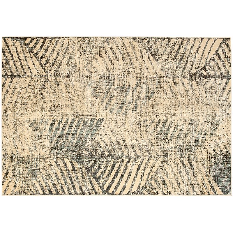 Safavieh Vintage Fan Leaf Rug, Light Grey, 8X11 Ft