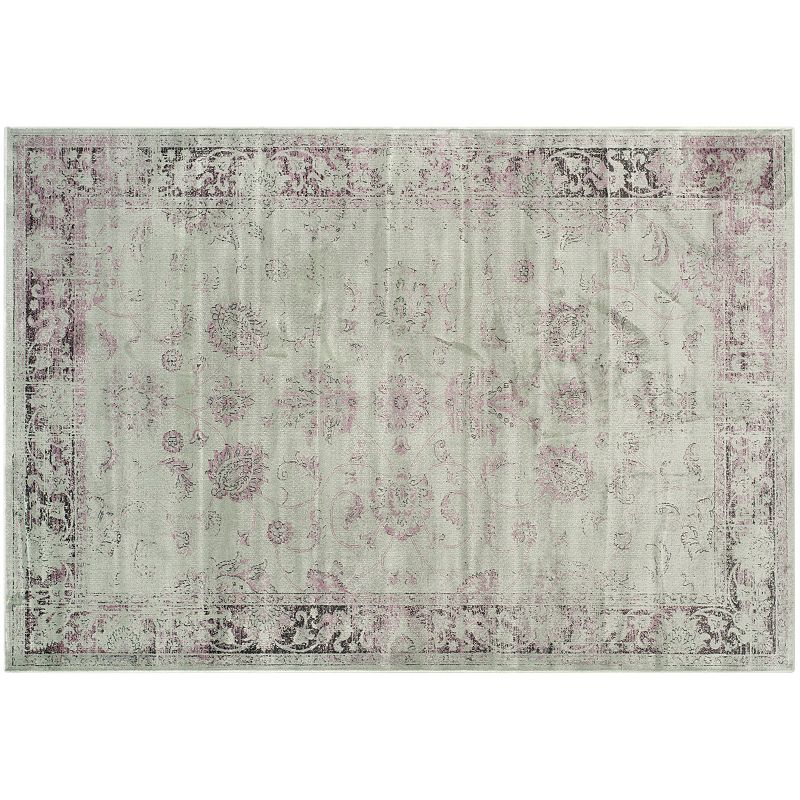 Safavieh Vintage Persian Floral Rug, Green, 8X11 Ft