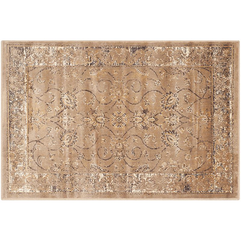 Safavieh Vintage Persian Floral Rug, Beig/Green, 6.5X9 Ft