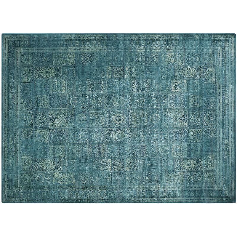 Safavieh Vintage Panel Rug, Turquoise/Blue, 6.5X9 Ft