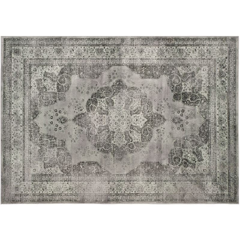 Safavieh Vintage Medallion Rug, Grey, 6.5X9 Ft