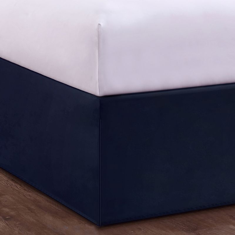 Good News Wrap-Around Bed Skirt, Blue, Twin