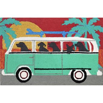 Liora Manne Frontporch Beach Trip Indoor Outdoor Rug