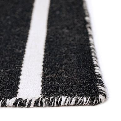 Liora Manne Sorrento Pinstripe Reversible Indoor Outdoor Rug
