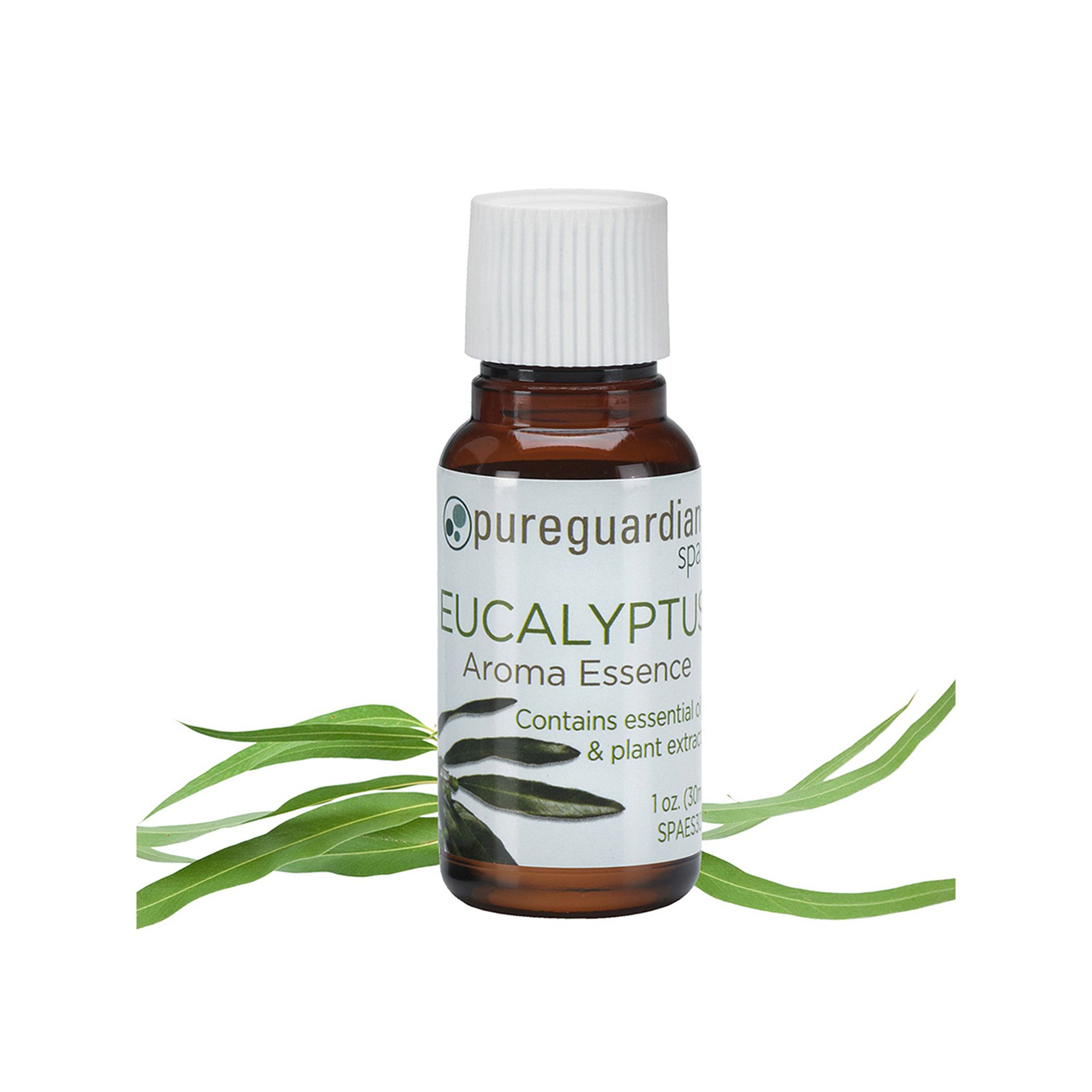 PureGuardian spa 1-ounce Eucalyptus Aroma Essence Diffuser Oil, Multicolor