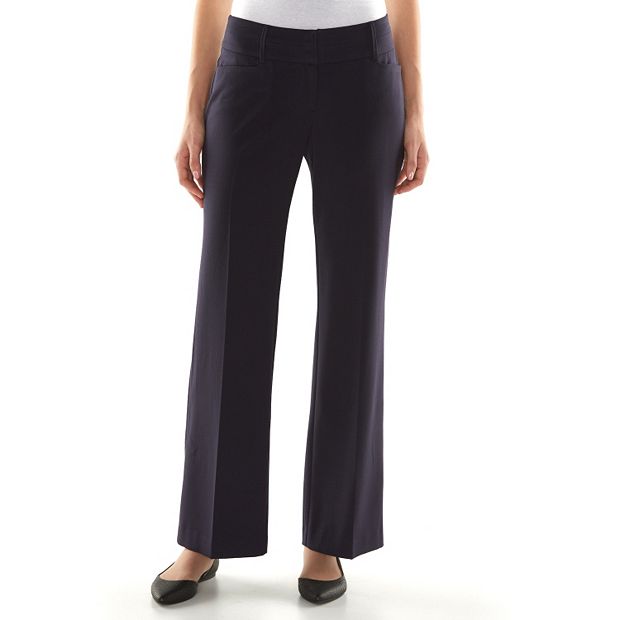 Plus Size Apt. 9® Torie Modern Fit Straight-Leg Dress Pants