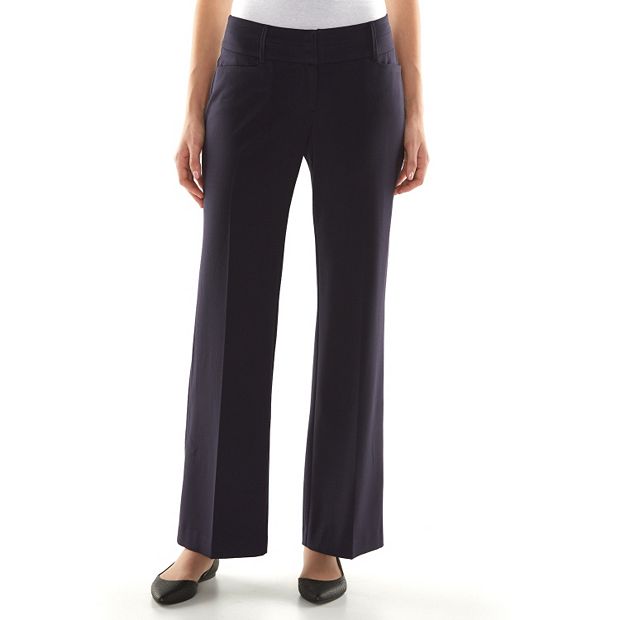 Women's Apt. 9 Torie Shaping Solution Curvy Fit Dress Pants