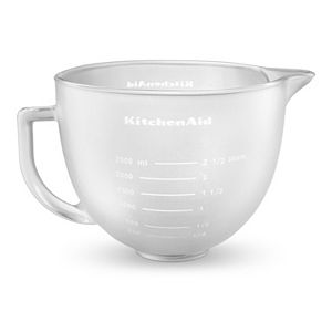 KitchenAid Frosted Covered Glass Bowl for 5-qt. Bowl-Lift Stand Mixers