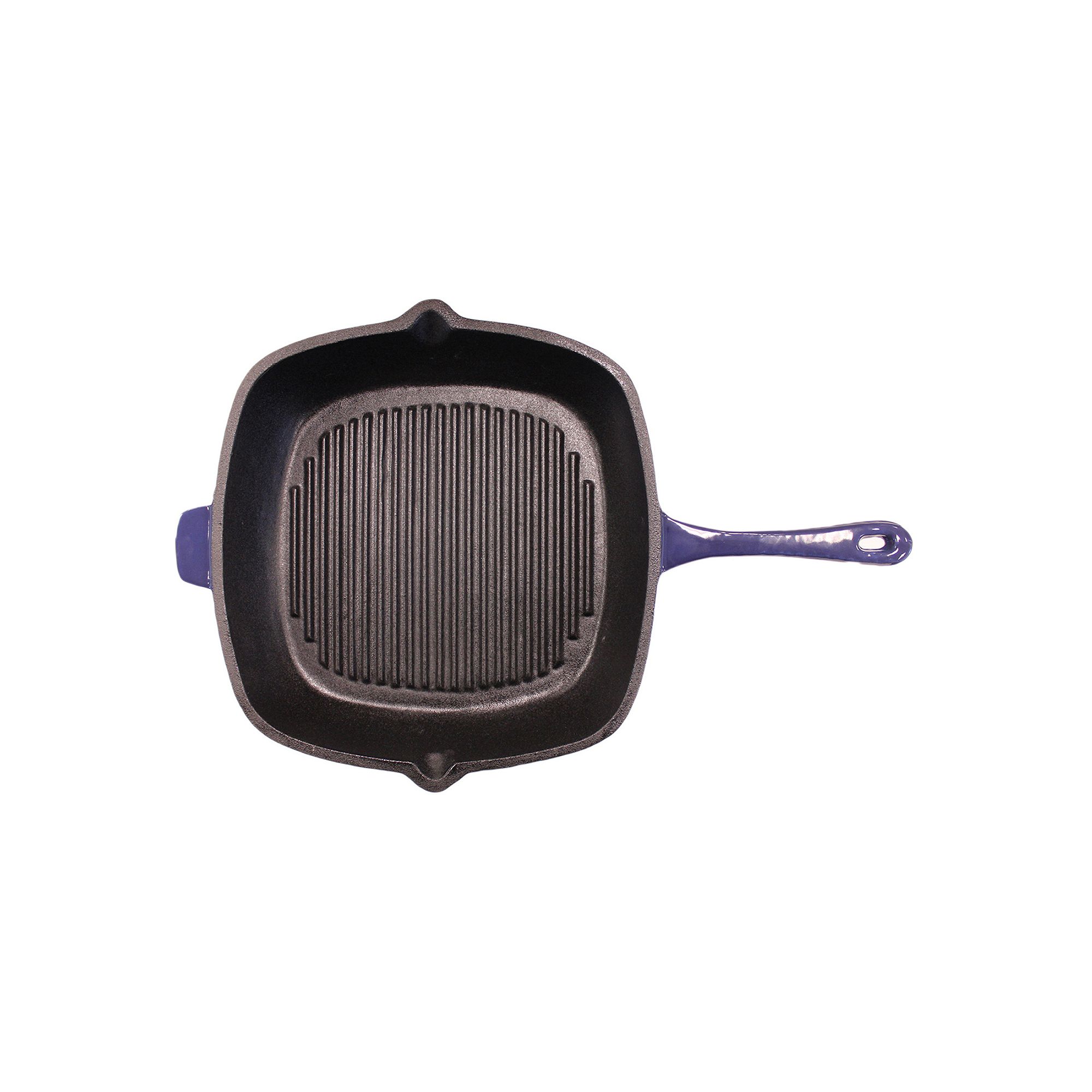 BergHOFF Neo 11-in. Square Cast Iron Grill Pan, Purple