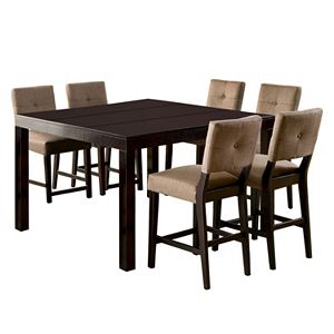 Venetian Worldwide Bayside II 7-piece Counter Height Dining Set