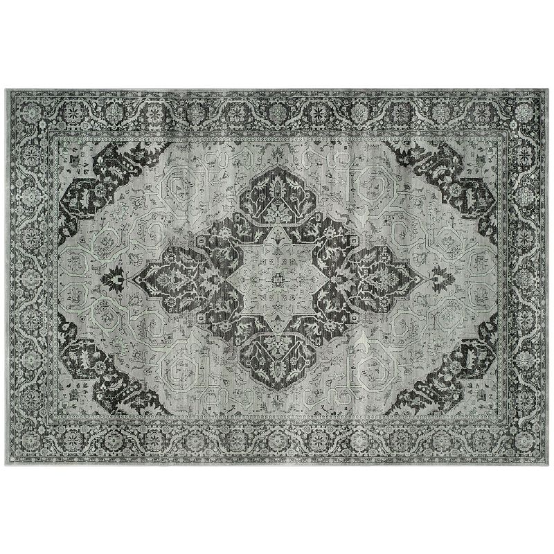 Safavieh Vintage Herati Floral Rug, Light Blue, 6.5X9 Ft