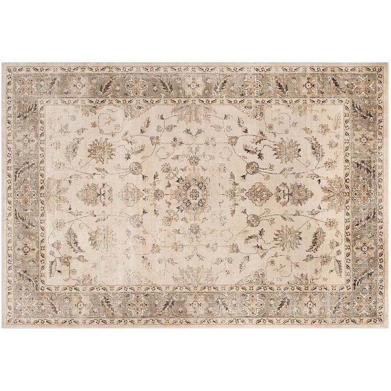 Safavieh Vintage Henna Floral Rug, Med Grey, 5X7.5 Ft