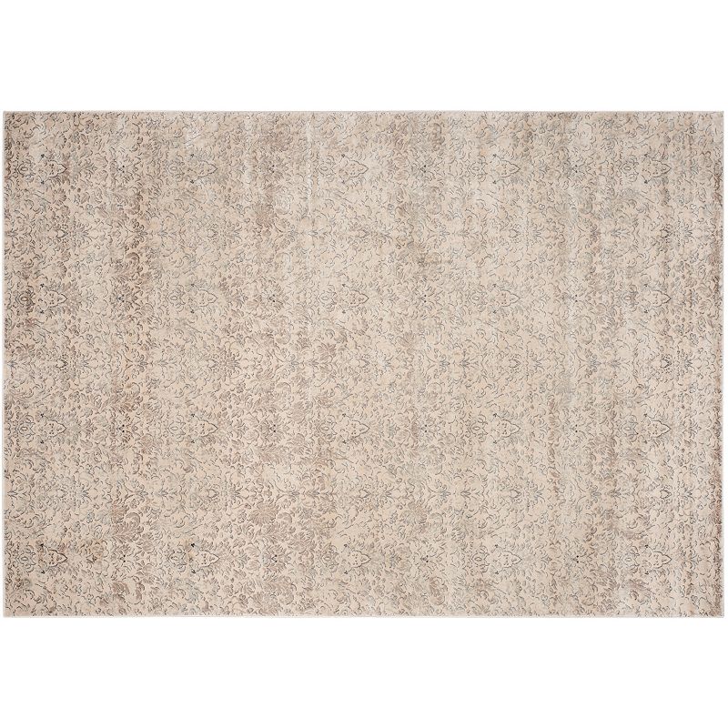 Safavieh Vintage Floral Rug, White, 4X5.5 Ft