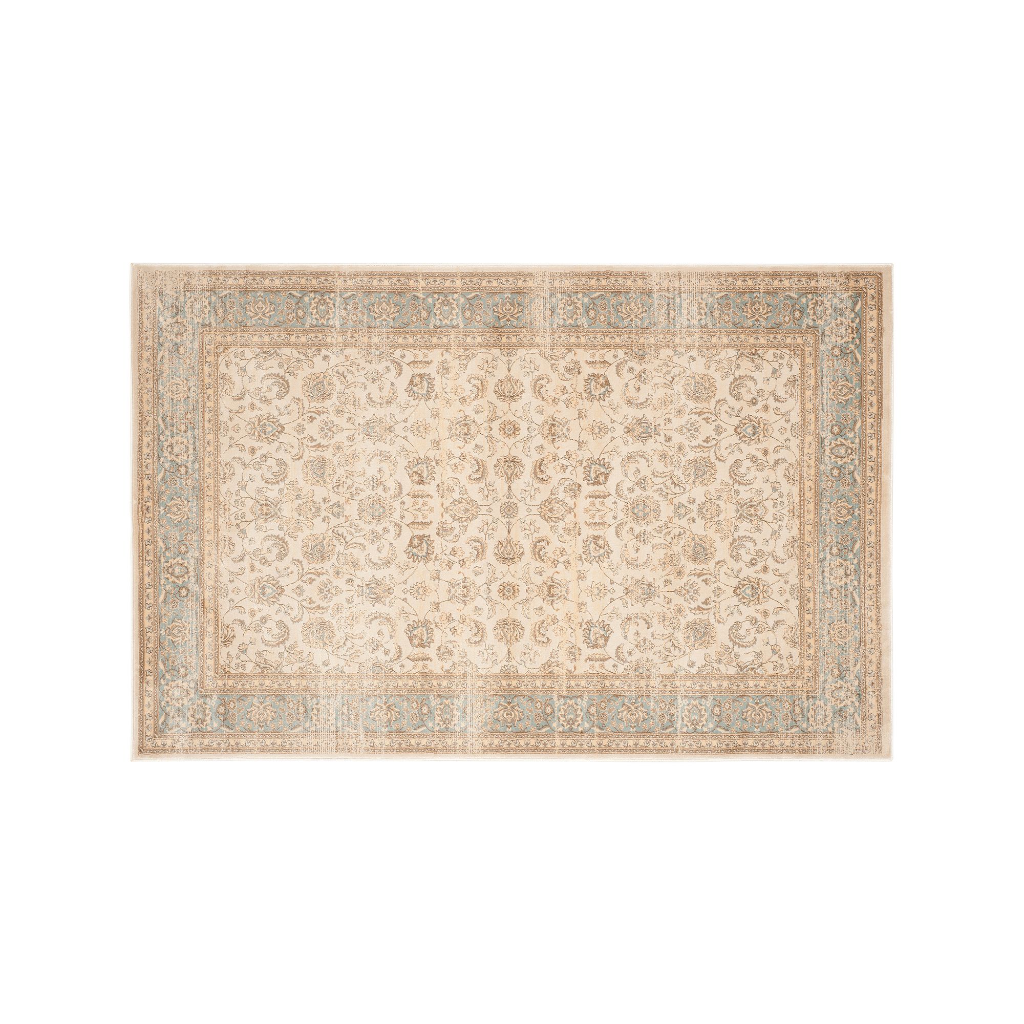 Safavieh Vintage Persian Nain Floral Rug, Ivory Light Blue