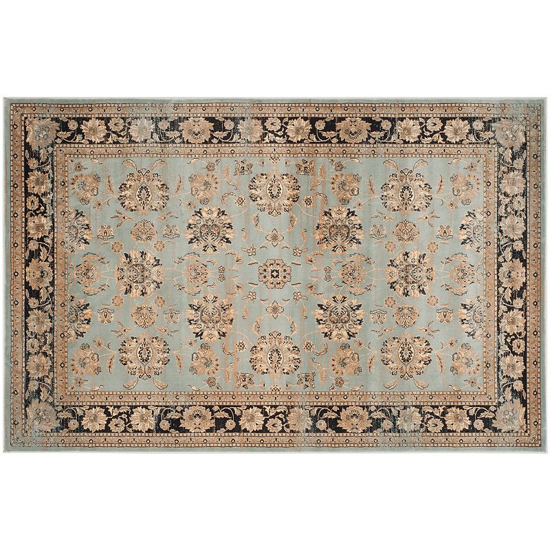 Safavieh Vintage Mahal Floral Rug, Blue, 5X7.5 Ft