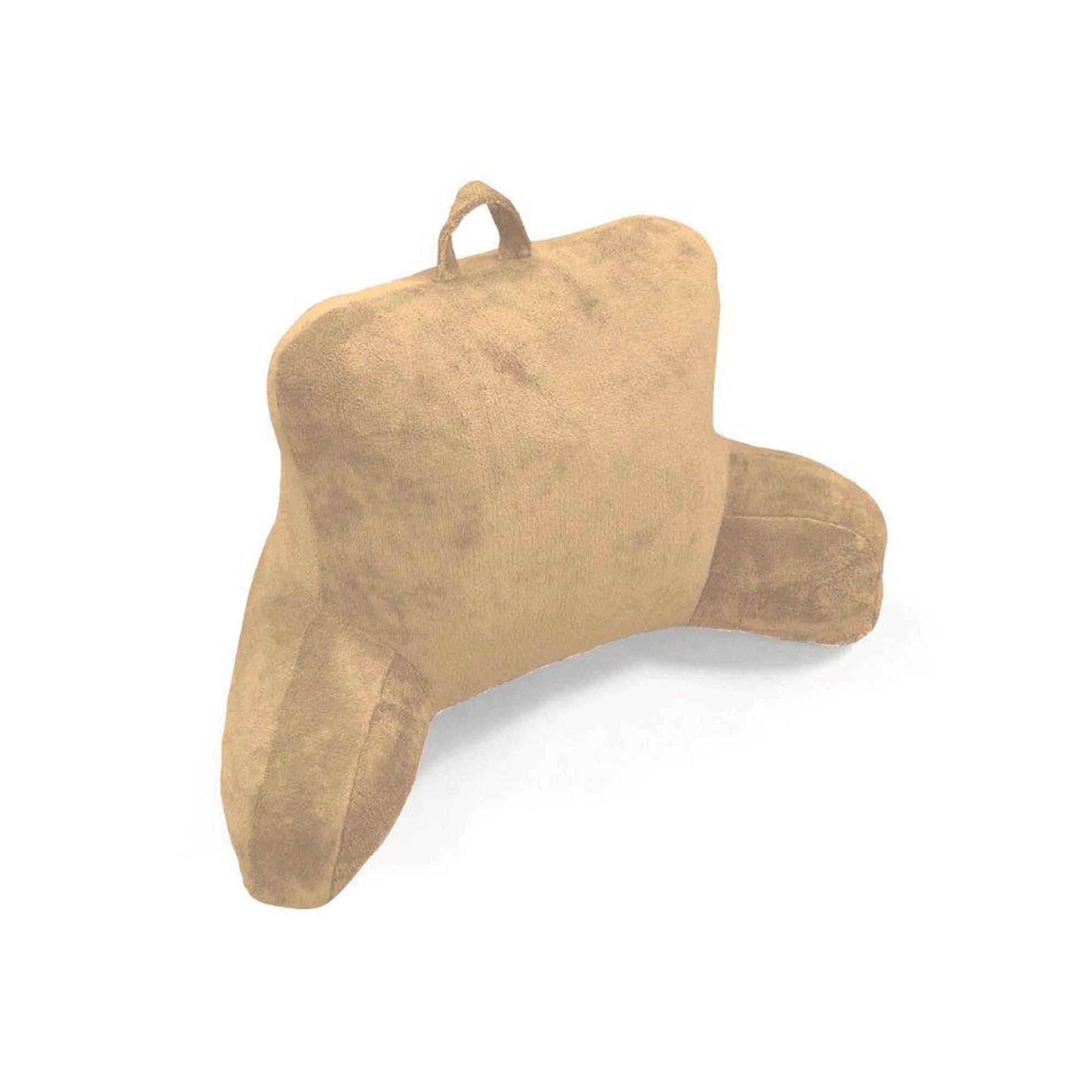 Elements Micro Mink Bed Rest Pillow, Brownstone