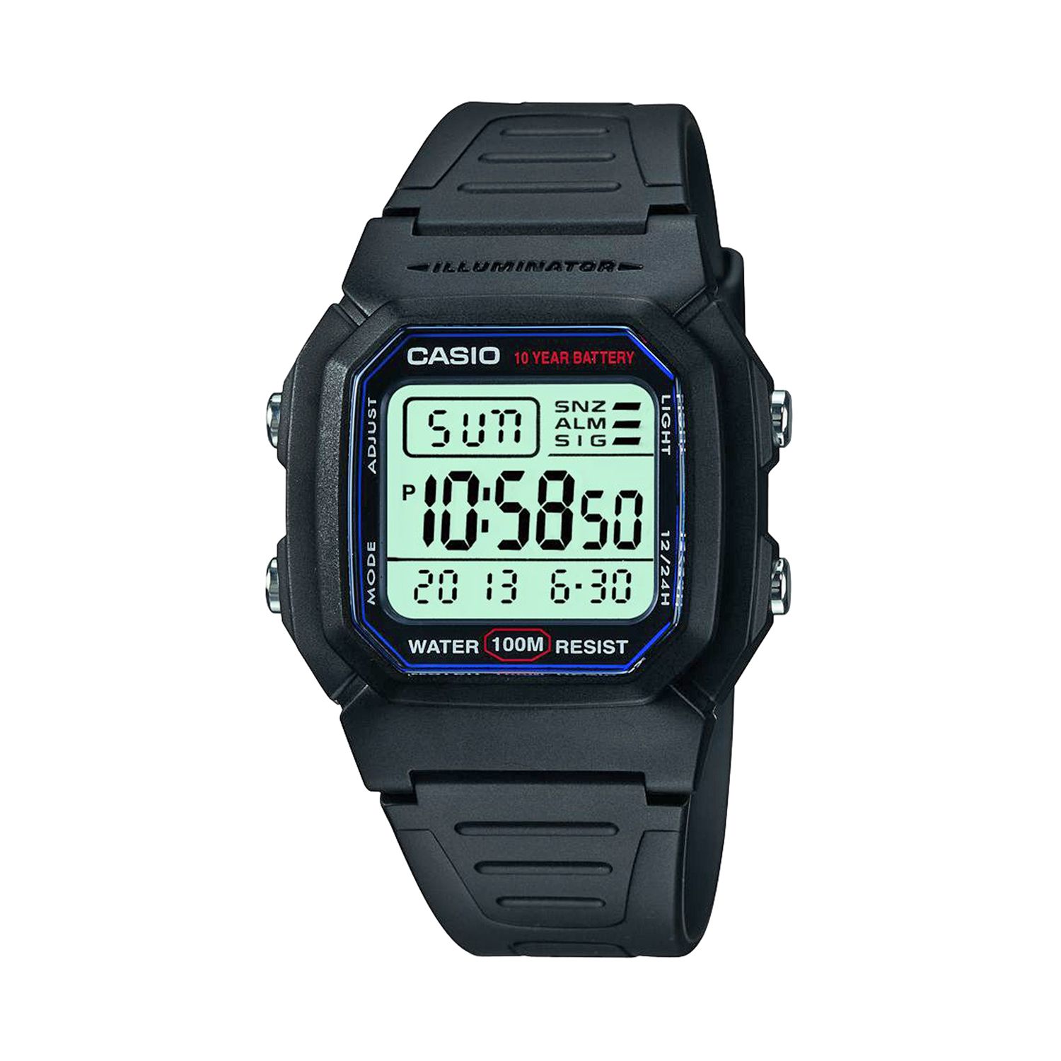 casio watch w800h