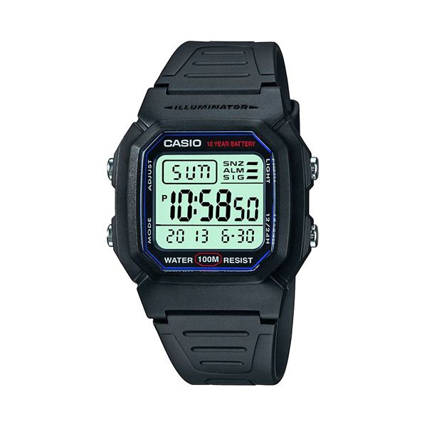 Casio Men S Classic Digital Chronograph Watch W800h 1av