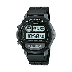 Casio Men's 10-Year Battery Digital Vibration Alarm Watch - W-735H