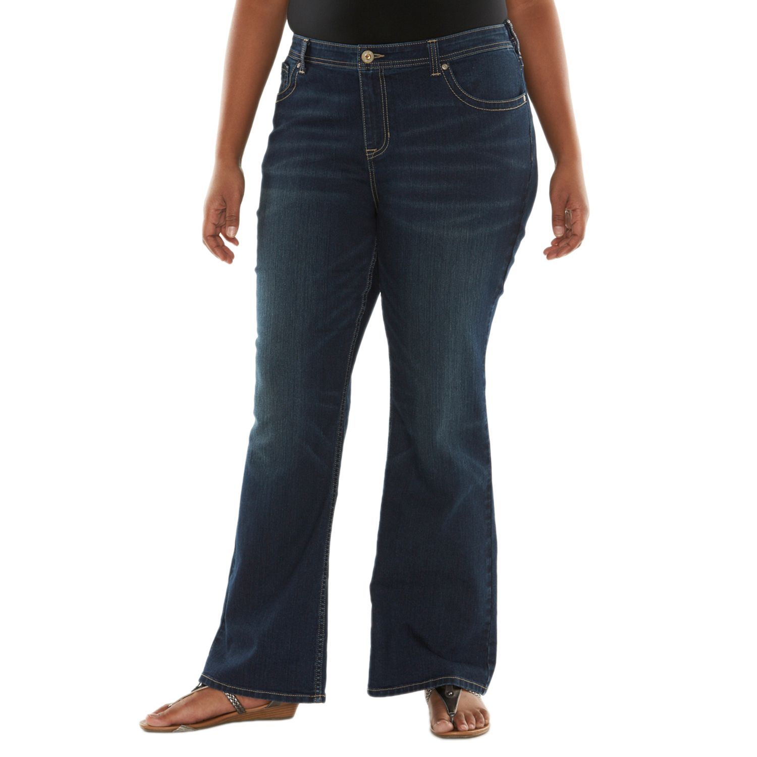 women's apt 9 embellished bootcut jeans