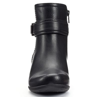 Croft & Barrow® Women's Comfort Buckle Ankle Boots