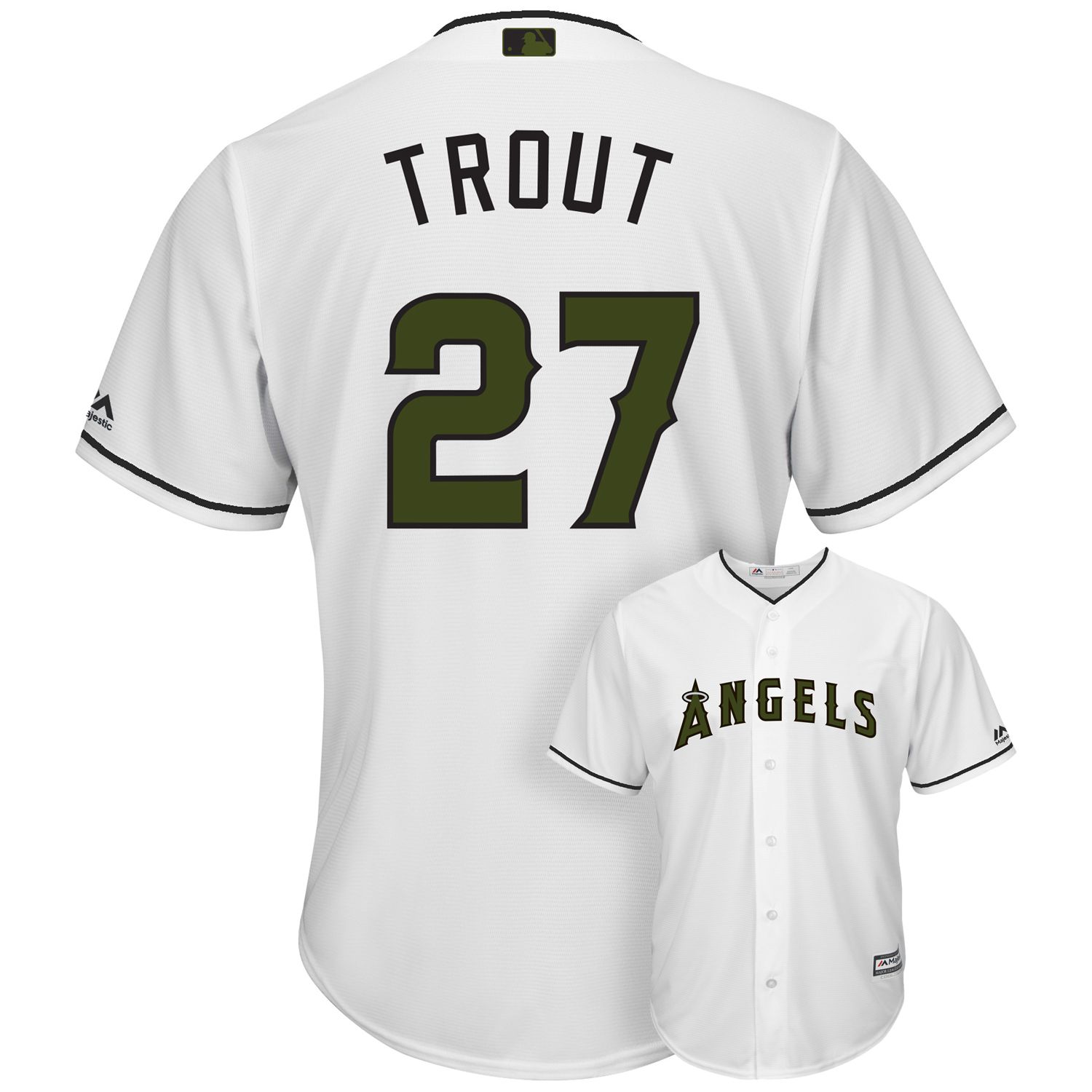 mlb trout jersey