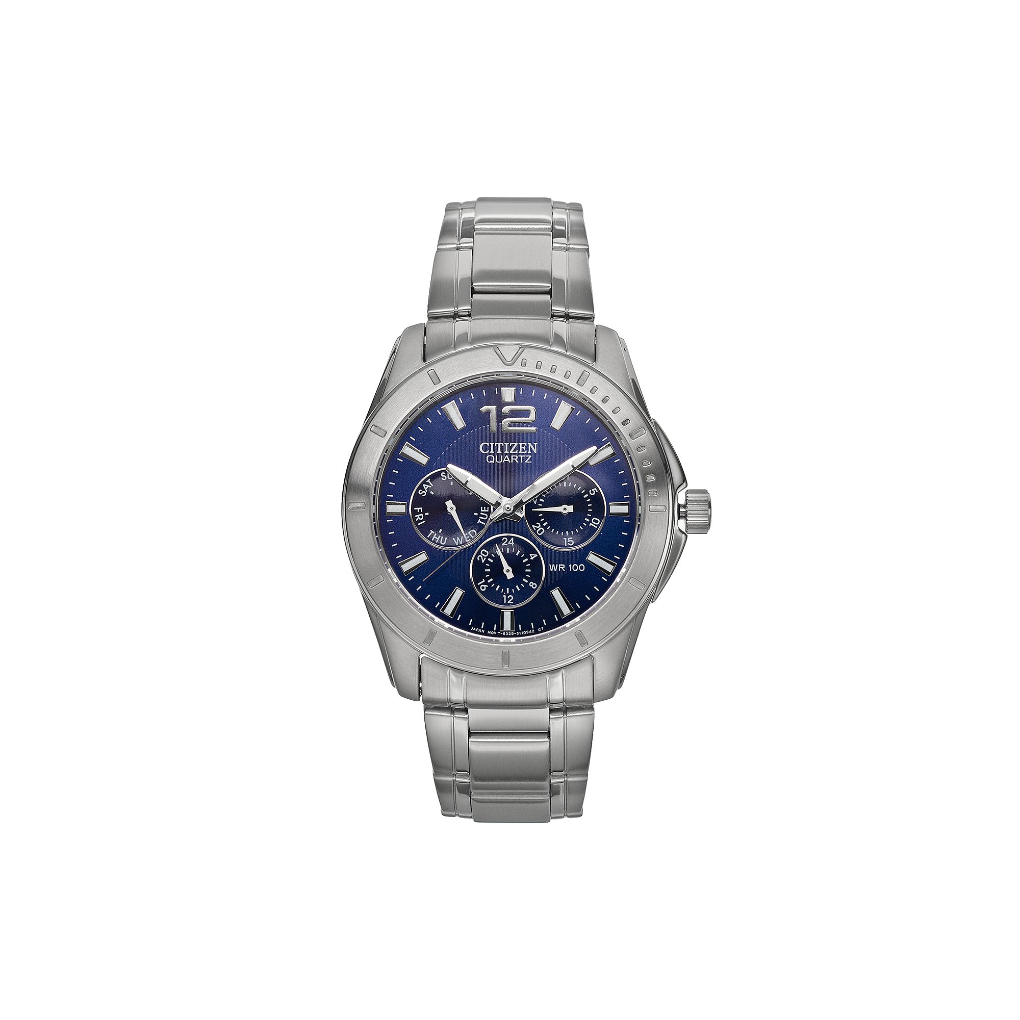 Citizen Mens Stainless Steel Watch - AG8300-52L, Silver Tone