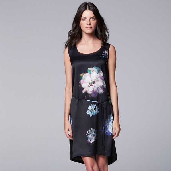 Simply Vera Vera Wang Floral Sheath Dress - Women's