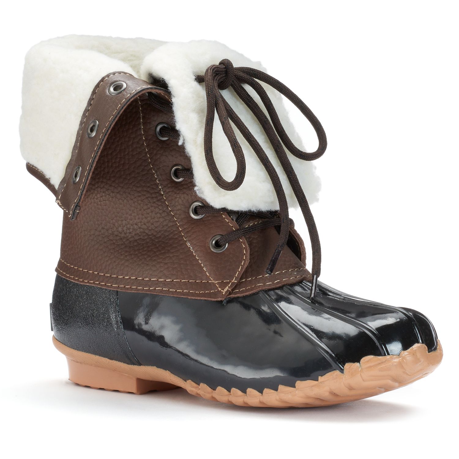 kohls duck boots