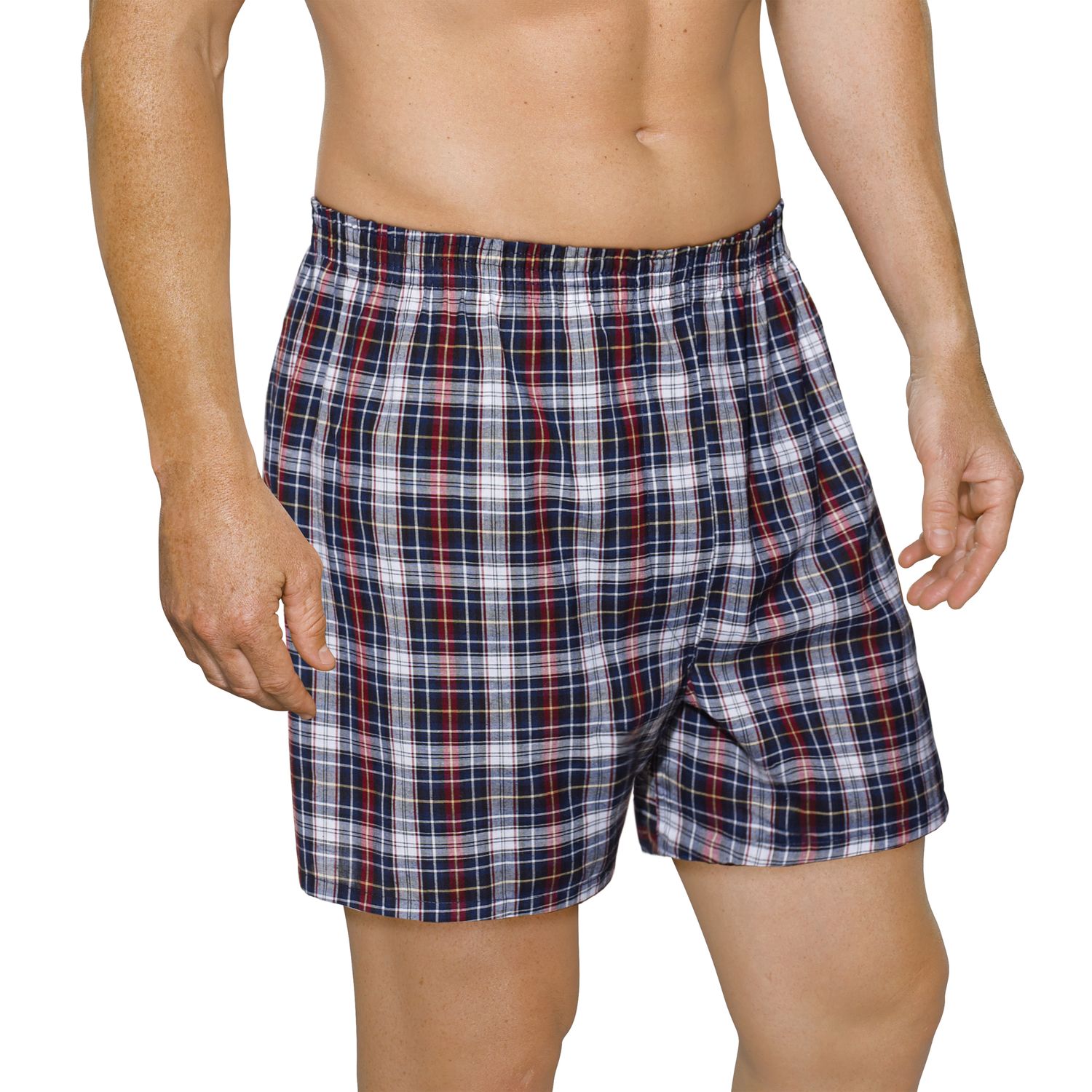 fruit of the loom tagless boxers