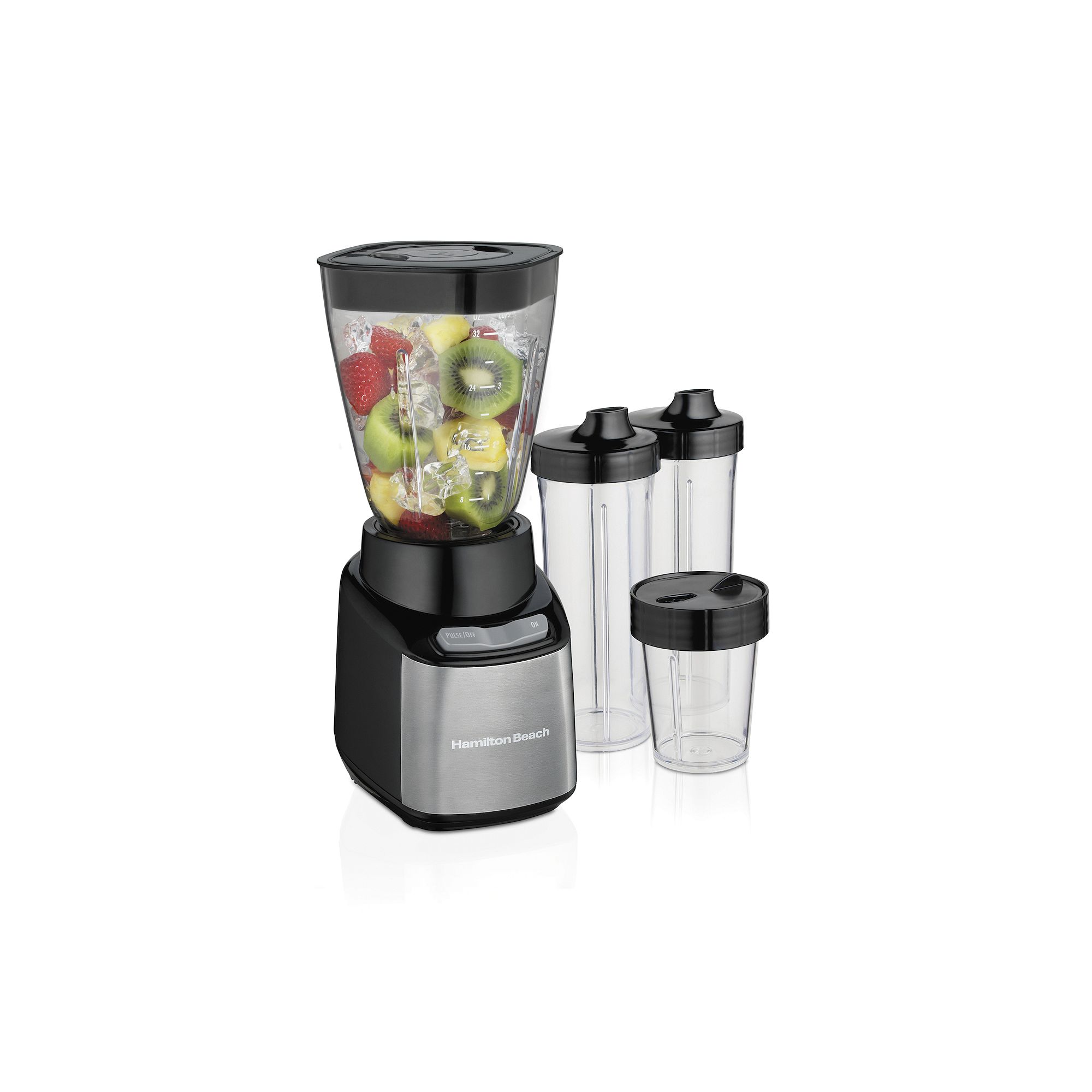 Hamilton Beach Stay or Go 8-pc. Blender System, Black