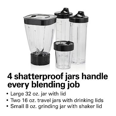 Hamilton Beach Stay or Go 8-pc. Blender System