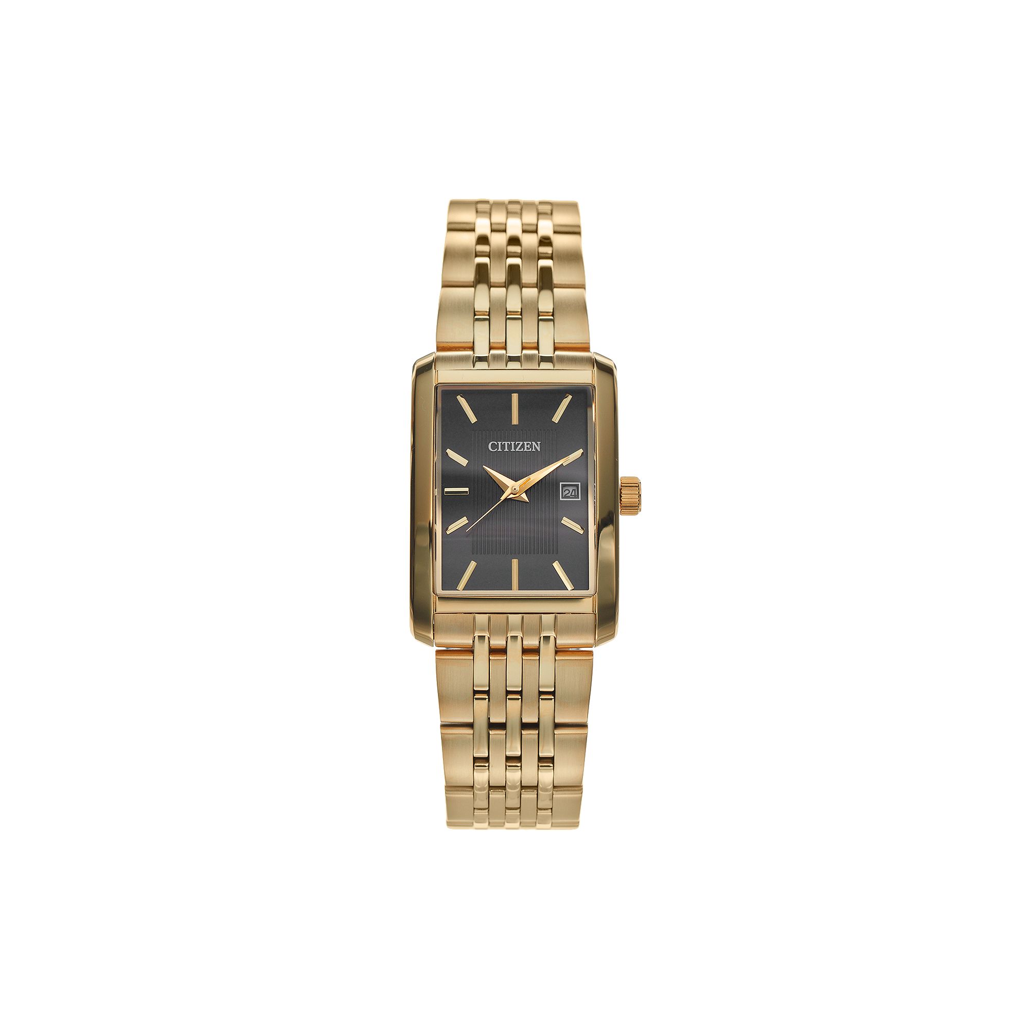 Citizen Mens Stainless Steel Watch, Gold Tone