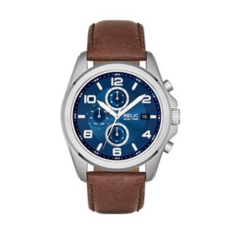 Relic by Fossil Men's Daley Leather Watch