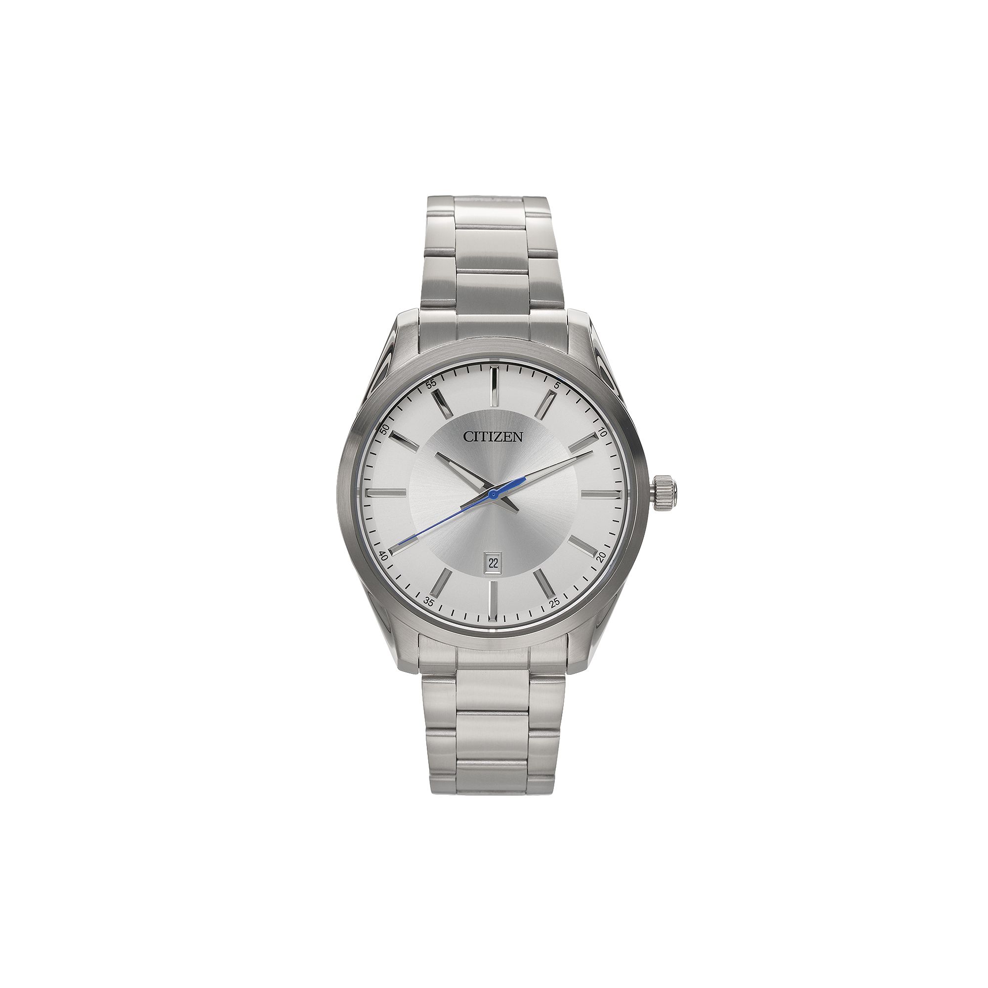 Citizen Mens Stainless Steel Watch - BI1030-53A, Silver Tone