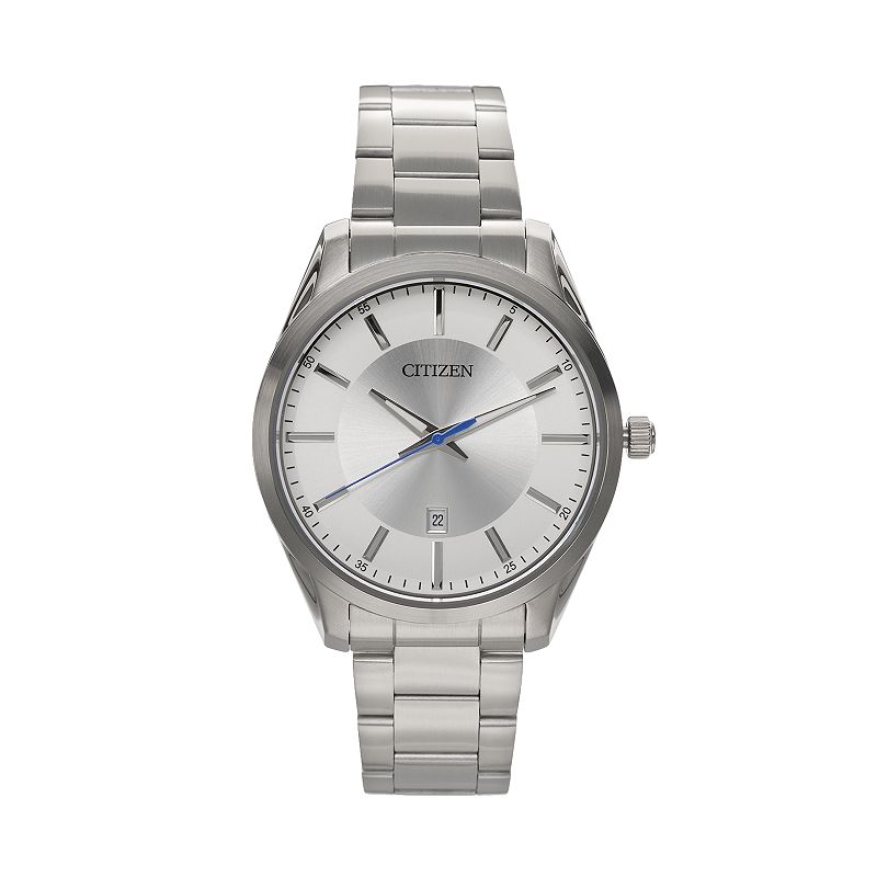 Citizen Men's Stainless Steel Watch - BI1030-53A, Silver Tone
