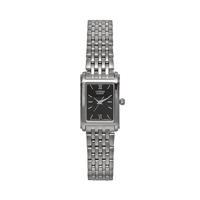 Citizen Women\'s Stainless Steel Silver Dial Day-Date Quartz Watch WR50M 0900631B81DD0B0EM?resmode=  main image 4