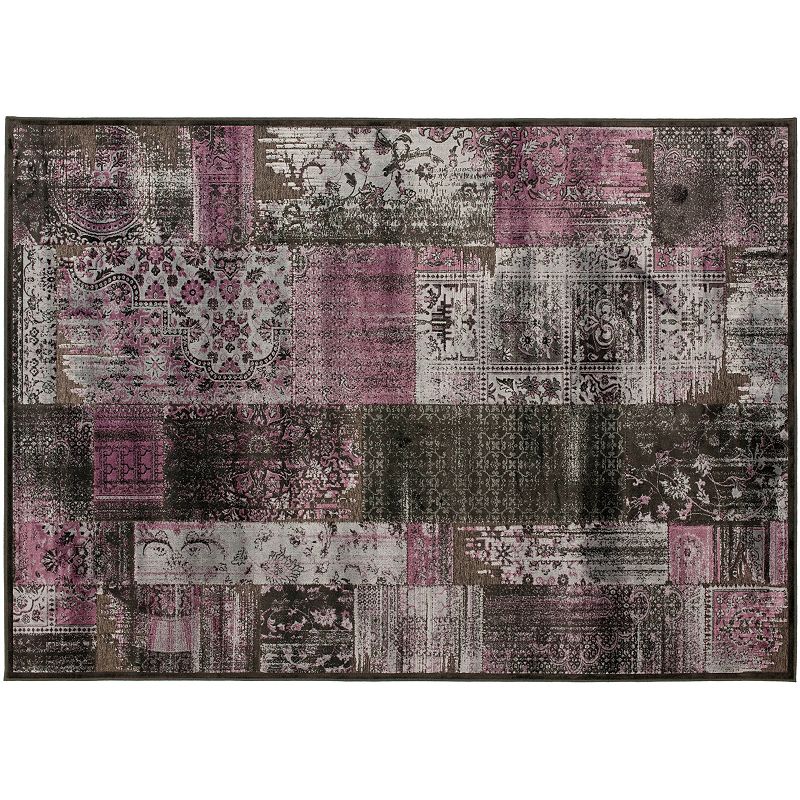 Safavieh Paradise Square Matrix Rug, Grey, 5X7.5 Ft