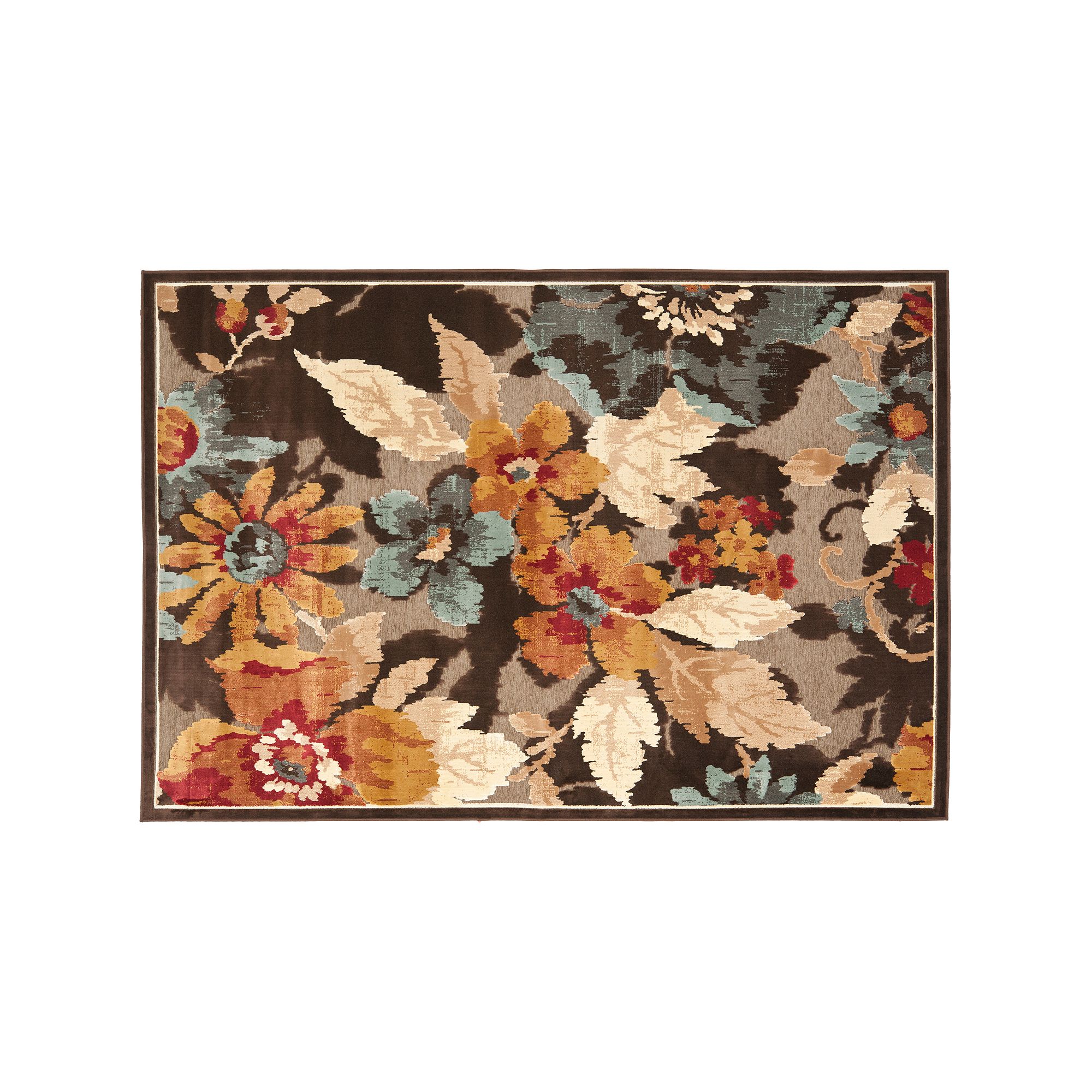 Safavieh Paradise Painted Floral Rug, Dark Brown