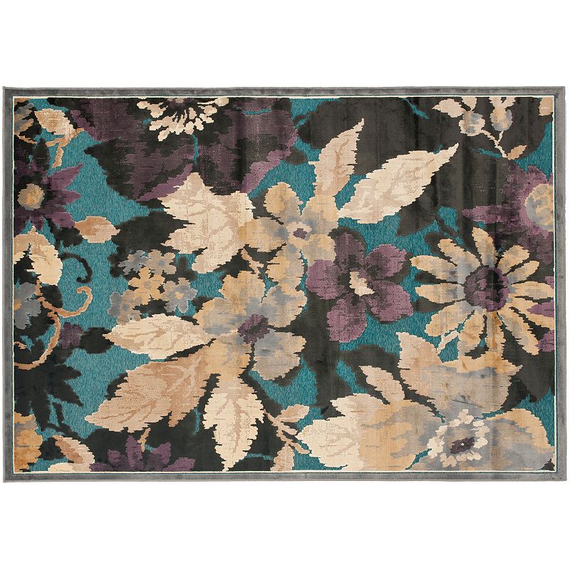 Safavieh Paradise Painted Floral Rug, Grey, 7.5X11 Ft