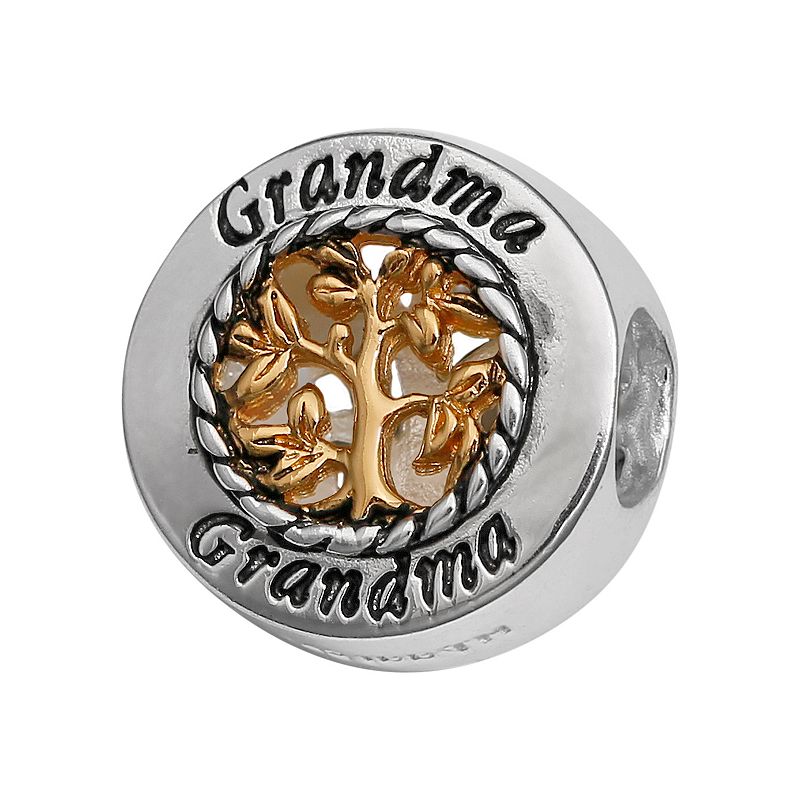 Individuality Beads Sterling Silver & 14k Gold Over Silver Grandma Fam
